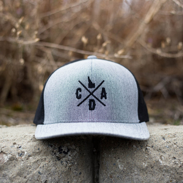 CDA Logo Gray Heather Trucker Hat