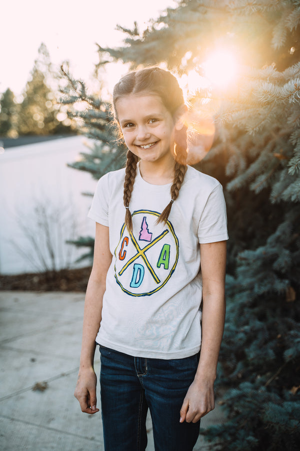 CDA KIDS Heather Dust Tee