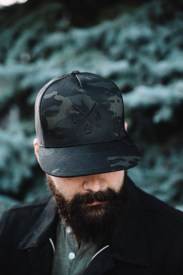 Dark Camo CDA Logo Hat