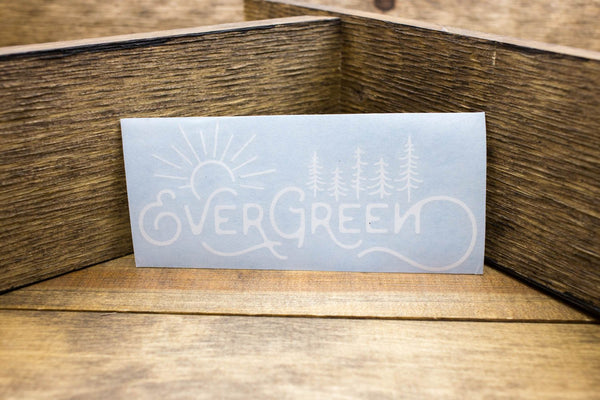 Evergreen Decal