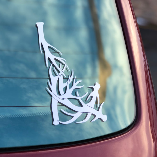 Idaho Antler Cut Vinyl Decal