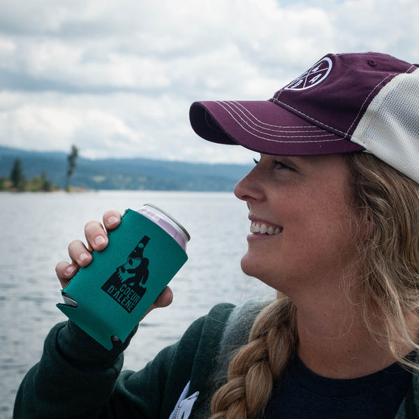 Coeur d'Alene Night Bigfoot Coozie