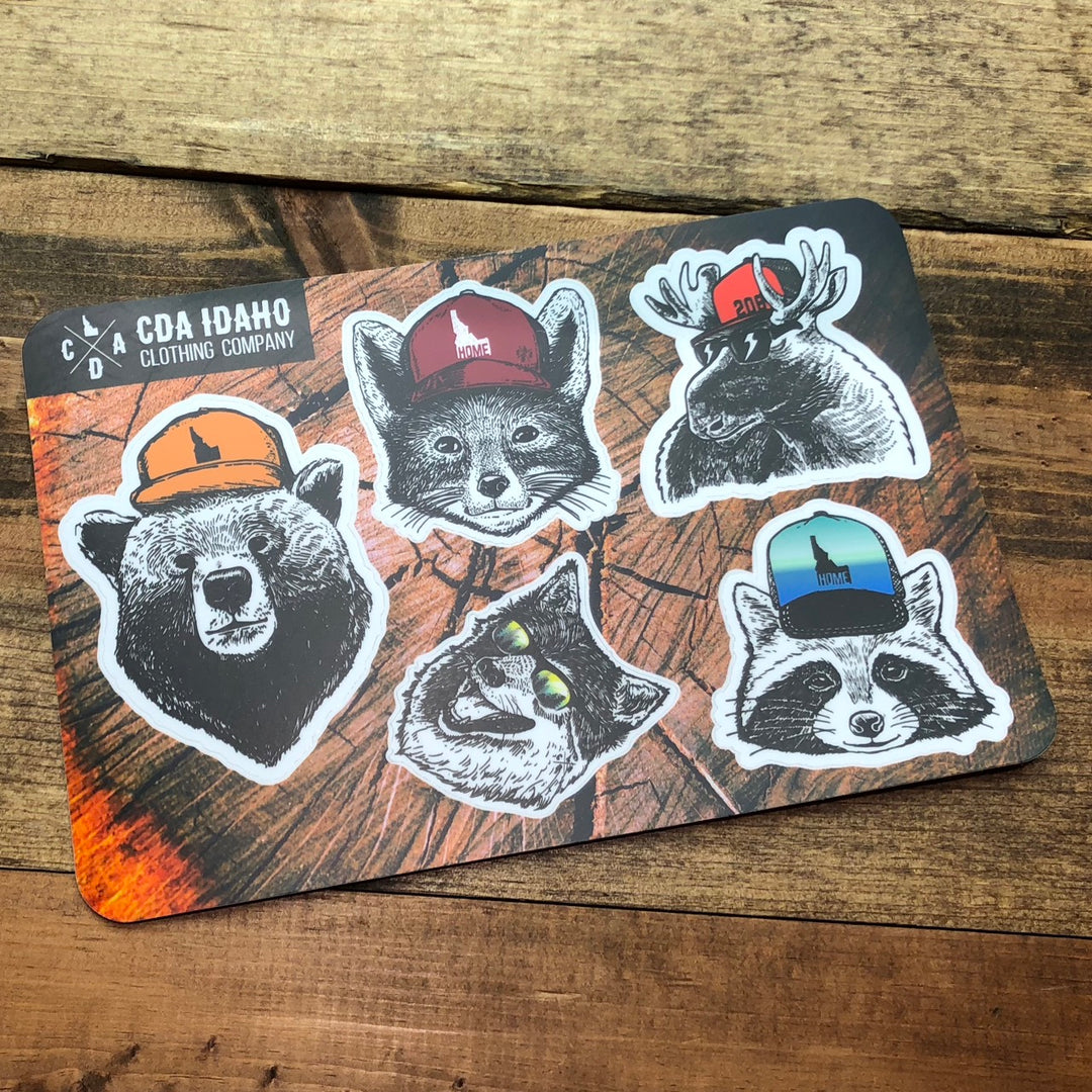 Sticker Sheets – CDA IDAHO Clothing Company