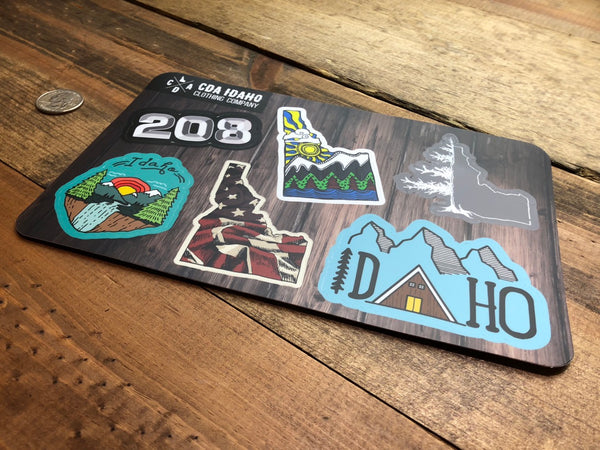 Idaho Essentials Sticker Sheet