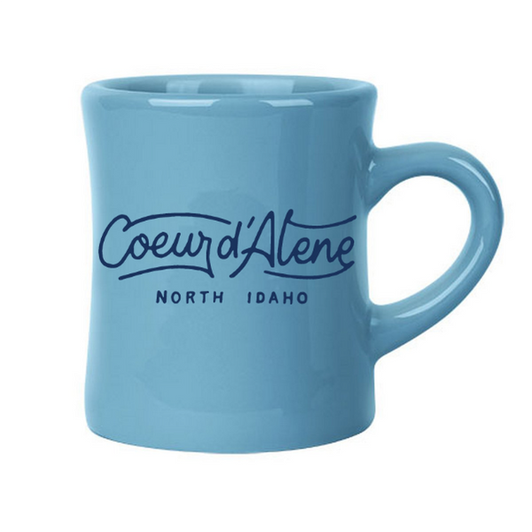 Coeur d'Alene North Idaho 10oz Diner Mug