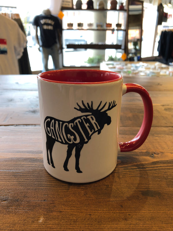 Gangster Moose Ceramic Mug