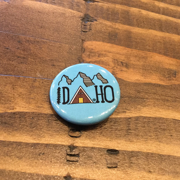 Idaho Cabin Button