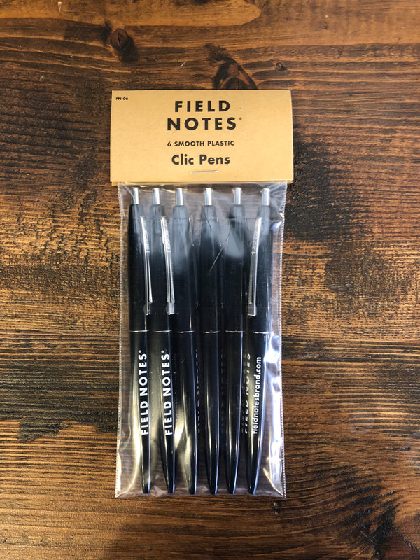 Field Notes Clic Pen 6-Pack