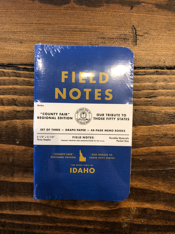 Field Notes Idaho County Fair