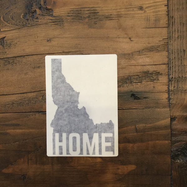 Idaho Home Black Decal