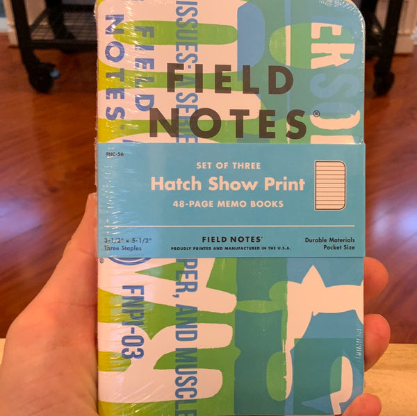 Field Notes Hatch Show Print