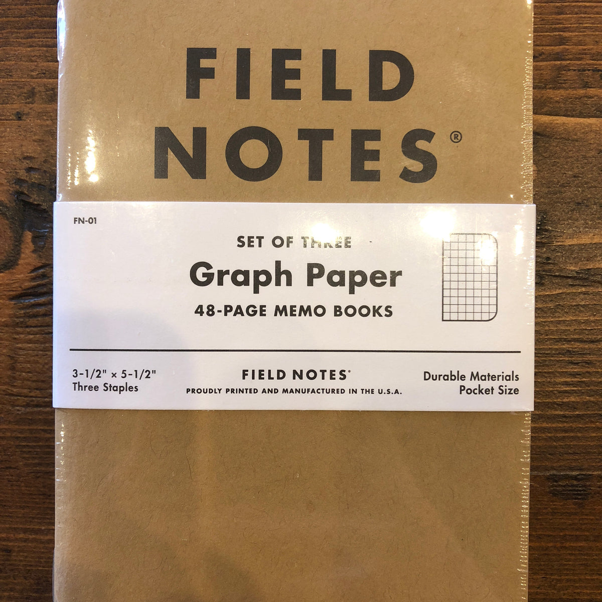 Field Notes Graph Paper – CDA IDAHO Clothing Company