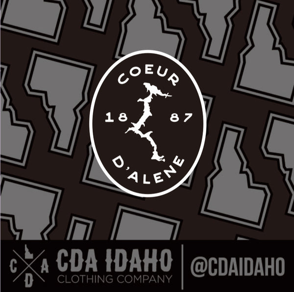 CDA Lake 1887 Enamel Lapel Pin