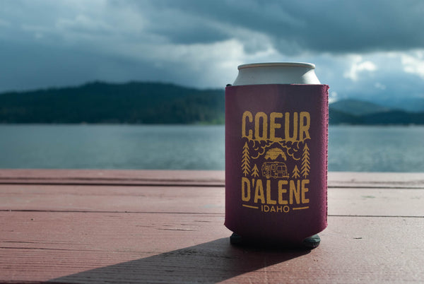 Coeur d'Alene Camping Coozie