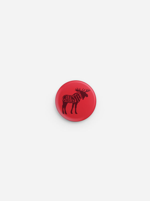 Gangster Moose Button